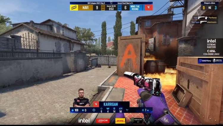 NAVI在IEM Chengdu 2025的比赛中被 Heroic 淘汰